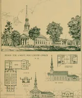 Picture 38 of 46 from An architectural monograph on a country church & Sunday school building with the minister’s residence, to be built of white pine; (1922), leaf 22
