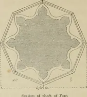 An illustration from Architectural notices of the churches of the Archdeaconry of Northampton. Deaneries of Higham Ferrers and Haddon (1849)