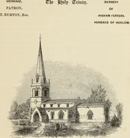 An illustration from Architectural notices of the churches of the Archdeaconry of Northampton. Deaneries of Higham Ferrers and Haddon (1849)
