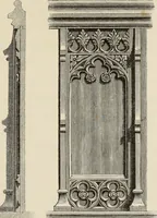 An illustration from Architectural notices of the churches of the Archdeaconry of Northampton. Deaneries of Higham Ferrers and Haddon (1849)