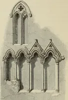 An illustration from Architectural notices of the churches of the Archdeaconry of Northampton. Deaneries of Higham Ferrers and Haddon (1849)