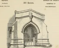 An illustration from Architectural notices of the churches of the Archdeaconry of Northampton. Deaneries of Higham Ferrers and Haddon (1849)