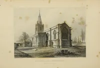 An illustration from Architectural notices of the churches of the Archdeaconry of Northampton. Deaneries of Higham Ferrers and Haddon (1849)