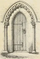 An illustration from Architectural notices of the churches of the Archdeaconry of Northampton. Deaneries of Higham Ferrers and Haddon (1849)
