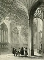 An illustration from Architectural and picturesque illustrations of the cathedral churches of England and Wales. The drawings made from sketches taken expressly for this work, by Robert Garland. With descriptions by Thomas Moule (1838)
