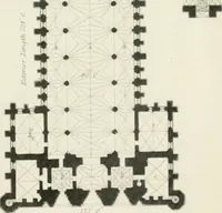 An illustration from Architectural and picturesque illustrations of the cathedral churches of England and Wales. The drawings made from sketches taken expressly for this work, by Robert Garland. With descriptions by Thomas Moule (1838)
