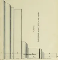Picture 8 of 10 from Architectural proportion, illustrated : a new system of proportion showing the relation between an order of architecture and a building of any kind : rules for finding the height of foundations, bases, water-tables, window sills, doors, windows, balustrades and superimposed stories : width of doors, windows, architraves, pilasters and posts : height and projection of entablatures, cornices, and all exterior finish : also height of bases, window-stools, height and projection of stucco cornices, and interior finish, with many valuable tables (1880), leaf 46