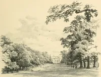 An illustration from Architectural remains of Richmond, Twickenham, Kew, Petersham, and Mortlake; (1900)