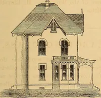 An illustration from The Architectural review and American builders' journal (1869)