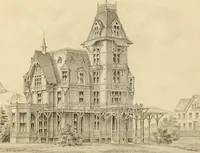 An illustration from The Architectural review and American builders' journal (1869)