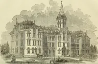 An illustration from The Architectural review and American builders' journal (1869)