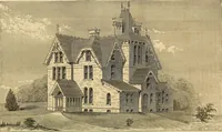 An illustration from The Architectural review and American builders' journal (1869)