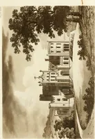 An illustration from Architectural sketches for cottages, rural dwellings, and villas, in the Grecian, Gothic, and fancy styles : with plans suitable to persons of genteel life and moderate fortune : preceded by some observations on scenery and character proper for picturesque buildings (1805)