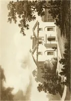 An illustration from Architectural sketches for cottages, rural dwellings, and villas, in the Grecian, Gothic, and fancy styles : with plans suitable to persons of genteel life and moderate fortune : preceded by some observations on scenery and character proper for picturesque buildings (1805)