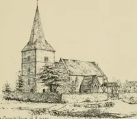 An illustration from Architectural sketches, ecclesiastical, secular, and domestic, in Worcestershire and its borders, with historical and descriptive notes (1862)
