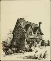 An illustration from Architectural sketches, ecclesiastical, secular, and domestic, in Worcestershire and its borders, with historical and descriptive notes (1862)