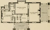 An illustration from Architectural styles for country houses: the characteristics and merits of various types of architecture as set forth by enthusiastic advocates (1912)
