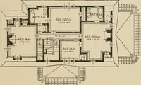 An illustration from Architectural styles for country houses: the characteristics and merits of various types of architecture as set forth by enthusiastic advocates (1912)