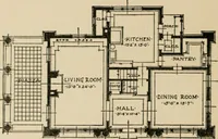 An illustration from Architectural styles for country houses: the characteristics and merits of various types of architecture as set forth by enthusiastic advocates (1912)