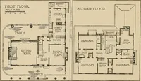 An illustration from Architectural styles for country houses: the characteristics and merits of various types of architecture as set forth by enthusiastic advocates (1912)