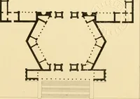 An illustration from Architectura numismatica; or, Architectural medals of classic antiquity: illustrated and explained by comparison with the monuments and the descriptions of ancient authors, and copious text. One hundred lithographs and woodcuts (1859)