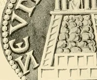 Picture 41 of 107 from Architectura numismatica; or, Architectural medals of classic antiquity: illustrated and explained by comparison with the monuments and the descriptions of ancient authors, and copious text. One hundred lithographs and woodcuts (1859), leaf 209