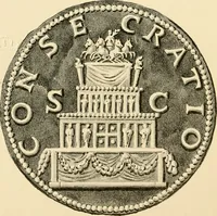 Picture 54 of 107 from Architectura numismatica; or, Architectural medals of classic antiquity: illustrated and explained by comparison with the monuments and the descriptions of ancient authors, and copious text. One hundred lithographs and woodcuts (1859), leaf 261
