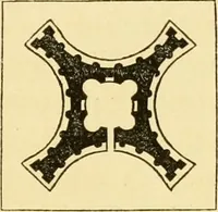An illustration from Architectura numismatica; or, Architectural medals of classic antiquity: illustrated and explained by comparison with the monuments and the descriptions of ancient authors, and copious text. One hundred lithographs and woodcuts (1859)