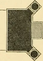 An illustration from Architectura numismatica; or, Architectural medals of classic antiquity: illustrated and explained by comparison with the monuments and the descriptions of ancient authors, and copious text. One hundred lithographs and woodcuts (1859)