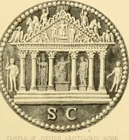 Picture 5 of 107 from Architectura numismatica; or, Architectural medals of classic antiquity: illustrated and explained by comparison with the monuments and the descriptions of ancient authors, and copious text. One hundred lithographs and woodcuts (1859), leaf 48