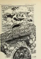 An illustration from Architecture, décoration et ameublement pendant le dix-huitième siècle, Régence - Louis XV. Symétrie et asymétrie proportions légères et courbes capricieuses (1900)