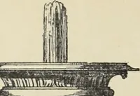 An illustration from Architecture, décoration et ameublement pendant le dix-huitième siècle, Régence - Louis XV. Symétrie et asymétrie proportions légères et courbes capricieuses (1900)