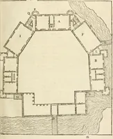 An illustration from Architecture de Philibert de l'Orme ... : uure entiere contenant onze livres, augmentée de deux, & autres figures non encores veuës, tant pour desseins qu'ornemens de maisons : avec vne belle inuention pour bien bastir, & à petits fraiz .. (1626)