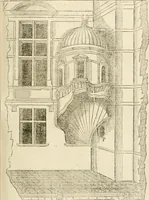An illustration from Architecture de Philibert de l'Orme ... : uure entiere contenant onze livres, augmentée de deux, & autres figures non encores veuës, tant pour desseins qu'ornemens de maisons : avec vne belle inuention pour bien bastir, & à petits fraiz .. (1626)