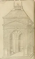 An illustration from Architecture de Philibert de l'Orme ... : uure entiere contenant onze livres, augmentée de deux, & autres figures non encores veuës, tant pour desseins qu'ornemens de maisons : avec vne belle inuention pour bien bastir, & à petits fraiz .. (1626)
