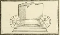 An illustration from Architecture de Philibert de l'Orme ... : uure entiere contenant onze livres, augmentée de deux, & autres figures non encores veuës, tant pour desseins qu'ornemens de maisons : avec vne belle inuention pour bien bastir, & à petits fraiz .. (1626)