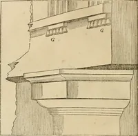 An illustration from Architecture de Philibert de l'Orme ... : uure entiere contenant onze livres, augmentée de deux, & autres figures non encores veuës, tant pour desseins qu'ornemens de maisons : avec vne belle inuention pour bien bastir, & à petits fraiz .. (1626)