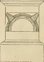 An illustration from Architecture de Philibert de l'Orme ... : uure entiere contenant onze livres, augmentée de deux, & autres figures non encores veuës, tant pour desseins qu'ornemens de maisons : avec vne belle inuention pour bien bastir, & à petits fraiz .. (1626)