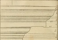 An illustration from Architecture de Philibert de l'Orme ... : uure entiere contenant onze livres, augmentée de deux, & autres figures non encores veuës, tant pour desseins qu'ornemens de maisons : avec vne belle inuention pour bien bastir, & à petits fraiz .. (1626)