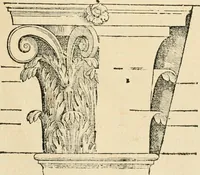 An illustration from Architecture de Philibert de l'Orme ... : uure entiere contenant onze livres, augmentée de deux, & autres figures non encores veuës, tant pour desseins qu'ornemens de maisons : avec vne belle inuention pour bien bastir, & à petits fraiz .. (1626)