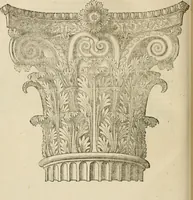 An illustration from Architecture de Philibert de l'Orme ... : uure entiere contenant onze livres, augmentée de deux, & autres figures non encores veuës, tant pour desseins qu'ornemens de maisons : avec vne belle inuention pour bien bastir, & à petits fraiz .. (1626)