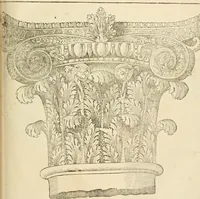 An illustration from Architecture de Philibert de l'Orme ... : uure entiere contenant onze livres, augmentée de deux, & autres figures non encores veuës, tant pour desseins qu'ornemens de maisons : avec vne belle inuention pour bien bastir, & à petits fraiz .. (1626)