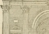 An illustration from Architecture de Philibert de l'Orme ... : uure entiere contenant onze livres, augmentée de deux, & autres figures non encores veuës, tant pour desseins qu'ornemens de maisons : avec vne belle inuention pour bien bastir, & à petits fraiz .. (1626)