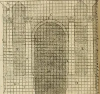 An illustration from Architecture de Philibert de l'Orme ... : uure entiere contenant onze livres, augmentée de deux, & autres figures non encores veuës, tant pour desseins qu'ornemens de maisons : avec vne belle inuention pour bien bastir, & à petits fraiz .. (1626)