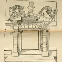 An illustration from Architecture de Philibert de l'Orme ... : uure entiere contenant onze livres, augmentée de deux, & autres figures non encores veuës, tant pour desseins qu'ornemens de maisons : avec vne belle inuention pour bien bastir, & à petits fraiz .. (1626)