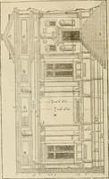 An illustration from Architecture de Philibert de l'Orme ... : uure entiere contenant onze livres, augmentée de deux, & autres figures non encores veuës, tant pour desseins qu'ornemens de maisons : avec vne belle inuention pour bien bastir, & à petits fraiz .. (1626)