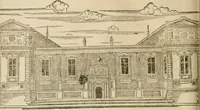 An illustration from Architecture de Philibert de l'Orme ... : uure entiere contenant onze livres, augmentée de deux, & autres figures non encores veuës, tant pour desseins qu'ornemens de maisons : avec vne belle inuention pour bien bastir, & à petits fraiz .. (1626)