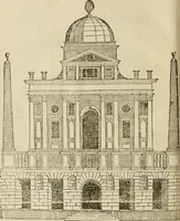 An illustration from Architecture de Philibert de l'Orme ... : uure entiere contenant onze livres, augmentée de deux, & autres figures non encores veuës, tant pour desseins qu'ornemens de maisons : avec vne belle inuention pour bien bastir, & à petits fraiz .. (1626)