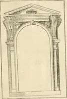 An illustration from Architecture de Philibert de l'Orme ... : uure entiere contenant onze livres, augmentée de deux, & autres figures non encores veuës, tant pour desseins qu'ornemens de maisons : avec vne belle inuention pour bien bastir, & à petits fraiz .. (1626)