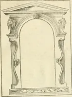 An illustration from Architecture de Philibert de l'Orme ... : uure entiere contenant onze livres, augmentée de deux, & autres figures non encores veuës, tant pour desseins qu'ornemens de maisons : avec vne belle inuention pour bien bastir, & à petits fraiz .. (1626)